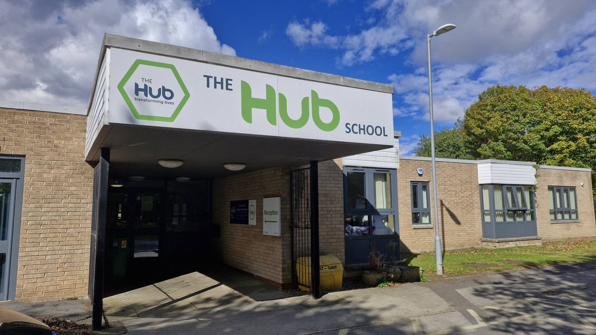 The Hub School Entrance